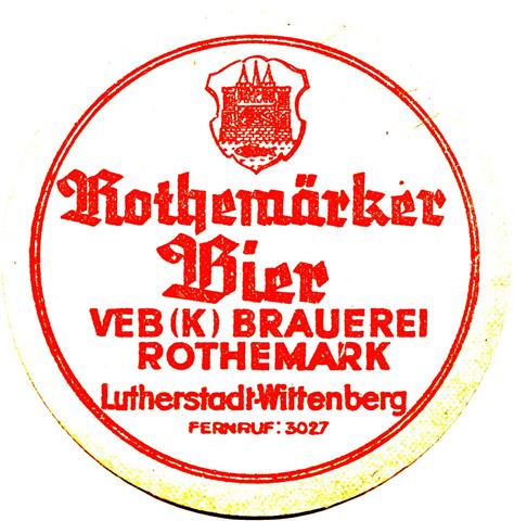 wittenberg wb-st rothemrker rund 1a (215-rothemrker bier-rot)